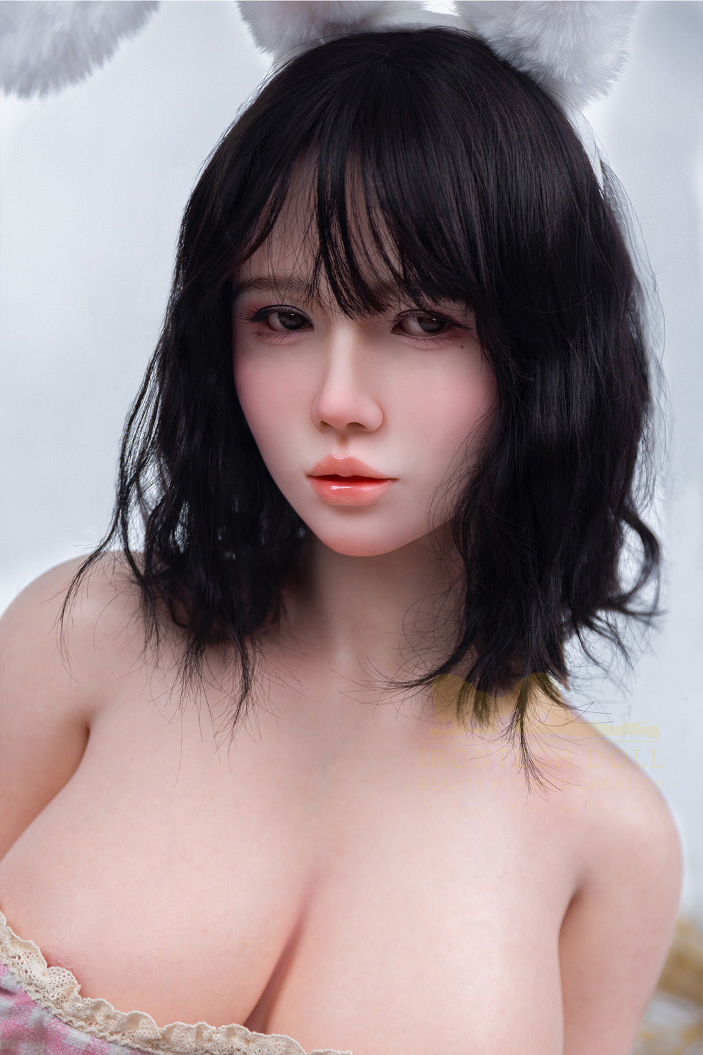 Gloria Tanya (Easter)-166cm(5'45") D-cup Full Silicone Asain Black Hair Bunny Girl Sex Doll - Irontech Doll