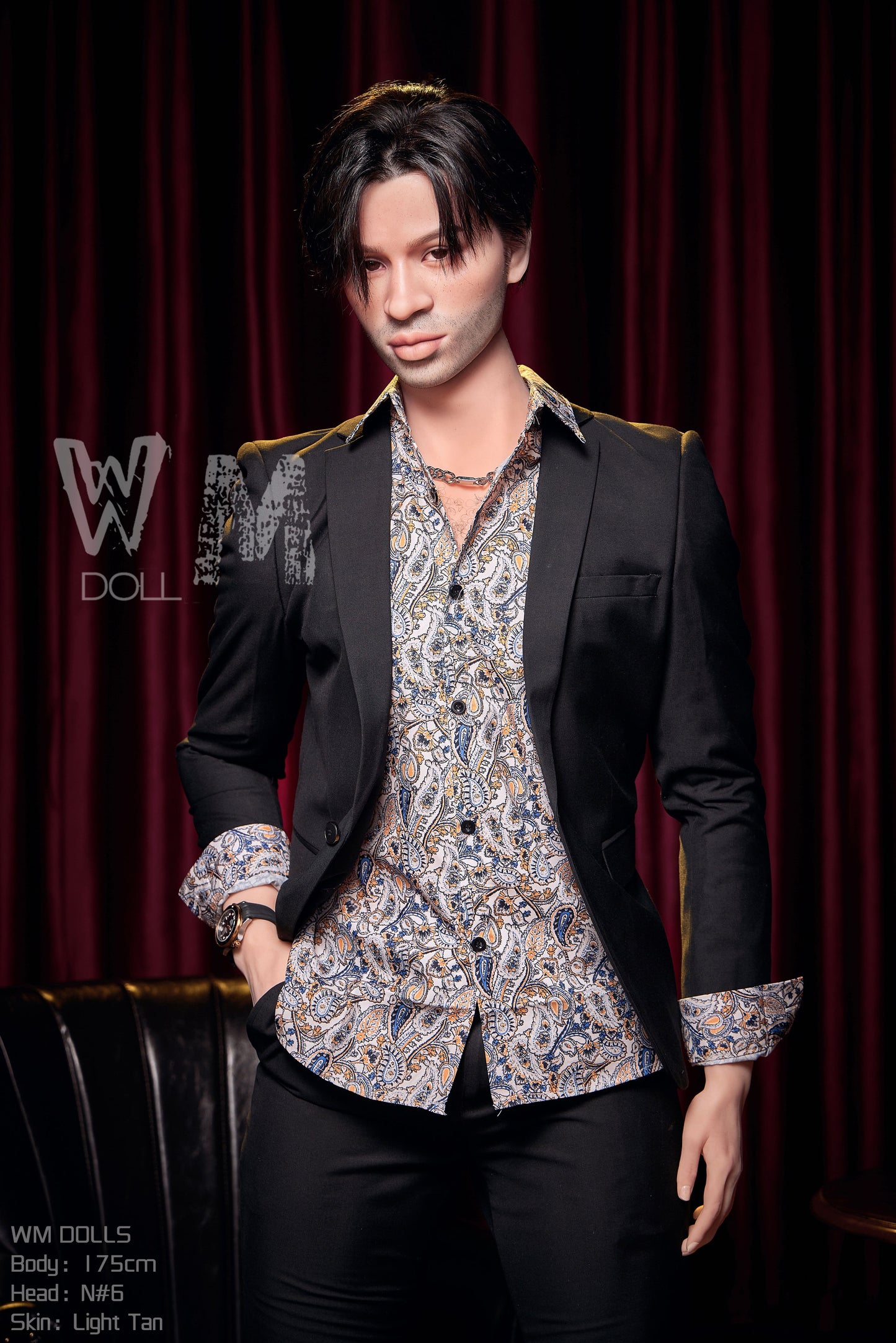 Jackson-175cm(5ft74'') Male TPE Sex Doll - WM sex Doll