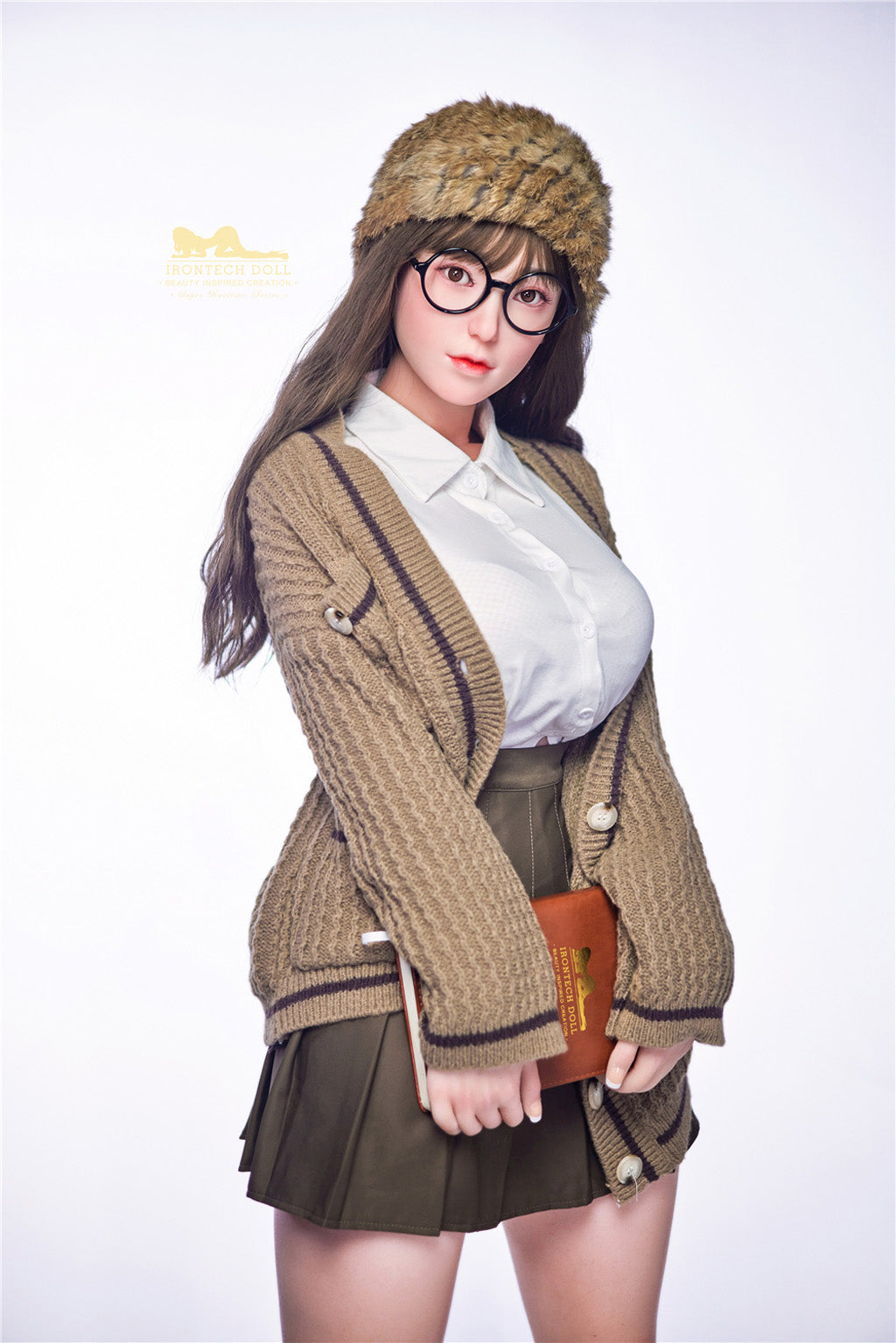 Miku-153cm(5'02") E-cup Full Silicone Sex Doll Intellectual Beauty - Irontech Doll