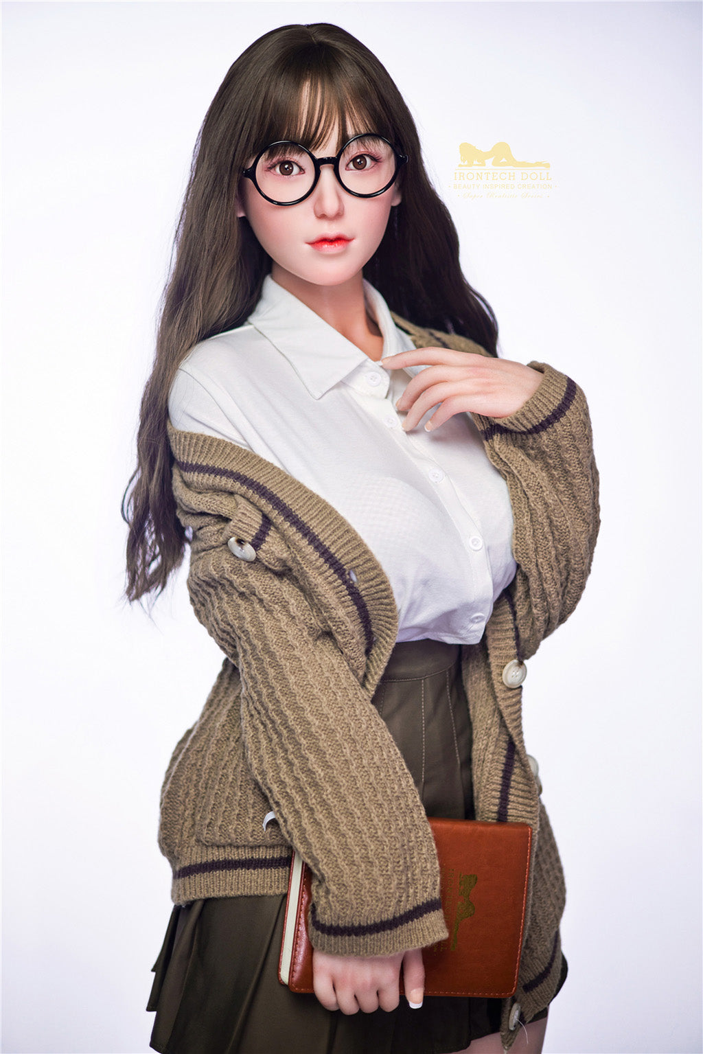Miku-153cm(5'02") E-cup Full Silicone Sex Doll Intellectual Beauty - Irontech Doll