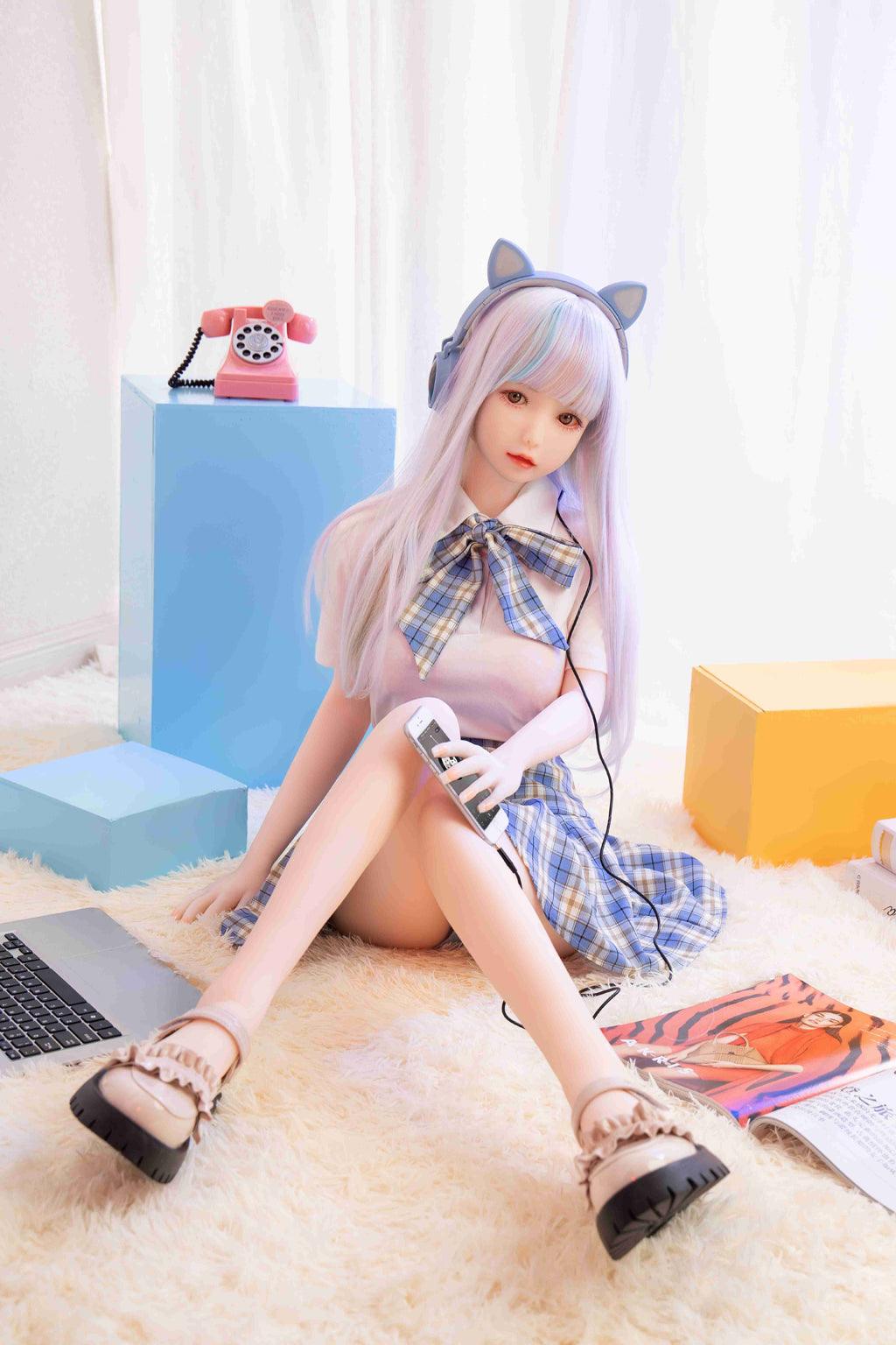 Victoria-Silicone Head Sex Doll - AiMi Doll