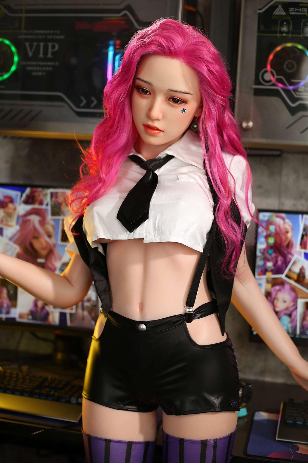 EMI (恵美)- Silicone Head Sex Doll-AiMi Doll