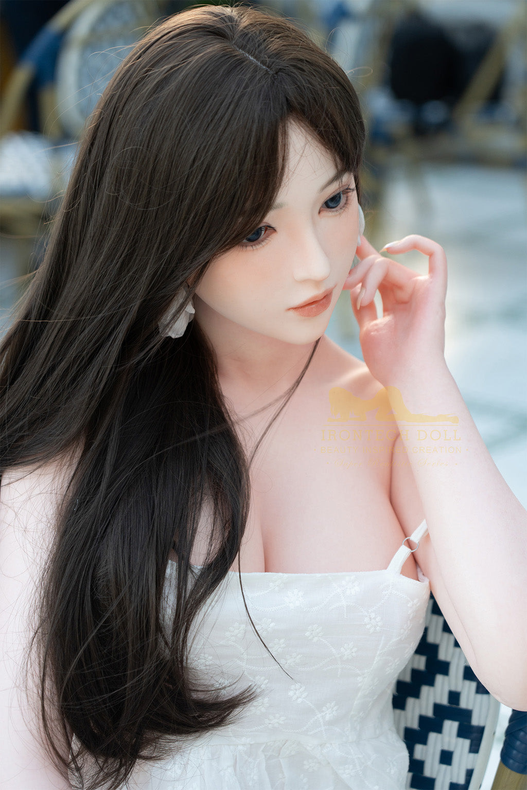 Zilia-166cm(5'45") D-cup Full Silicone Summer Innocent Fair Sex Doll - Irontech Doll
