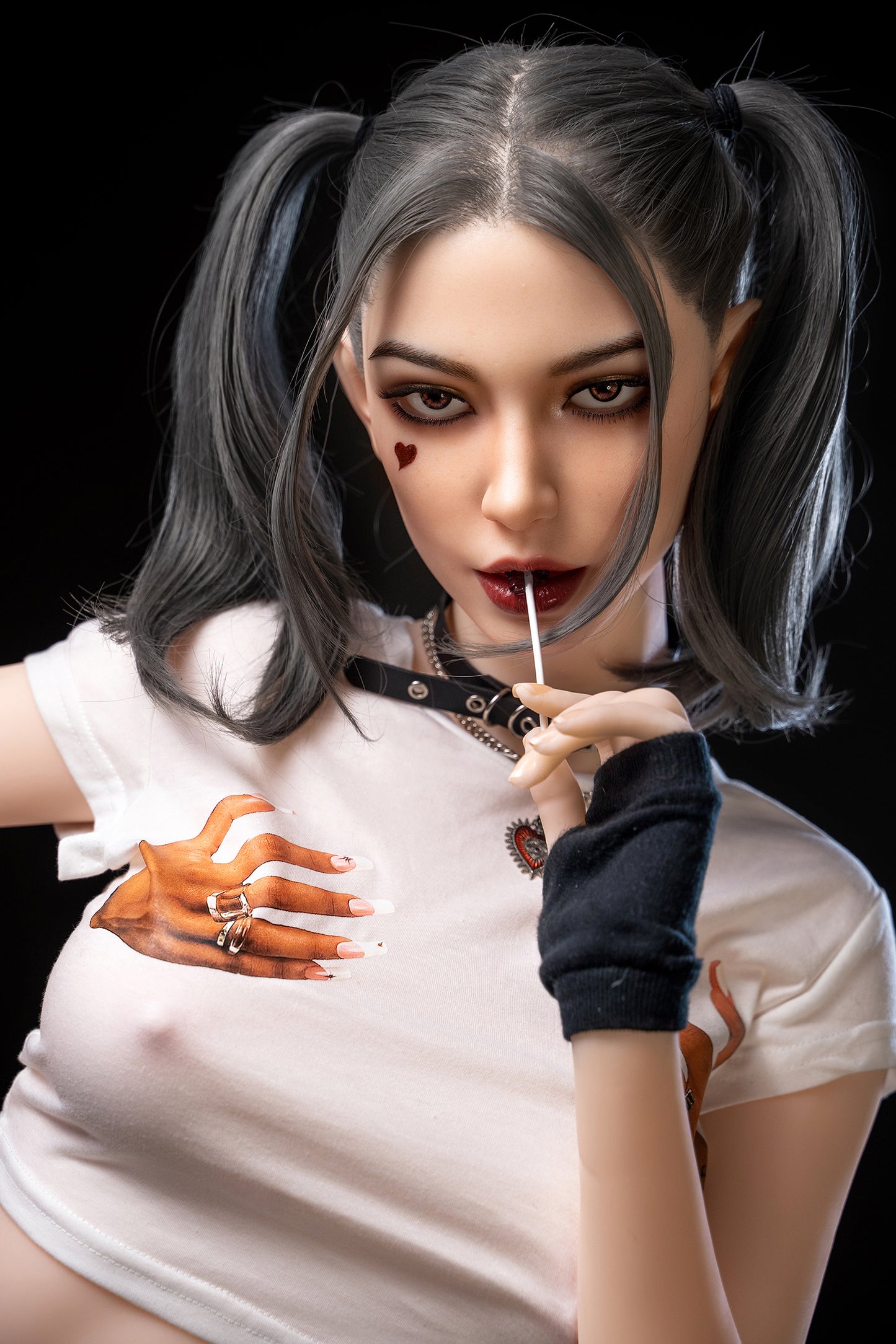 Eudora- 173cm/5'67" C cup Silicone Head+TPE Body Sex Doll (Movable Jaw) - SY Doll