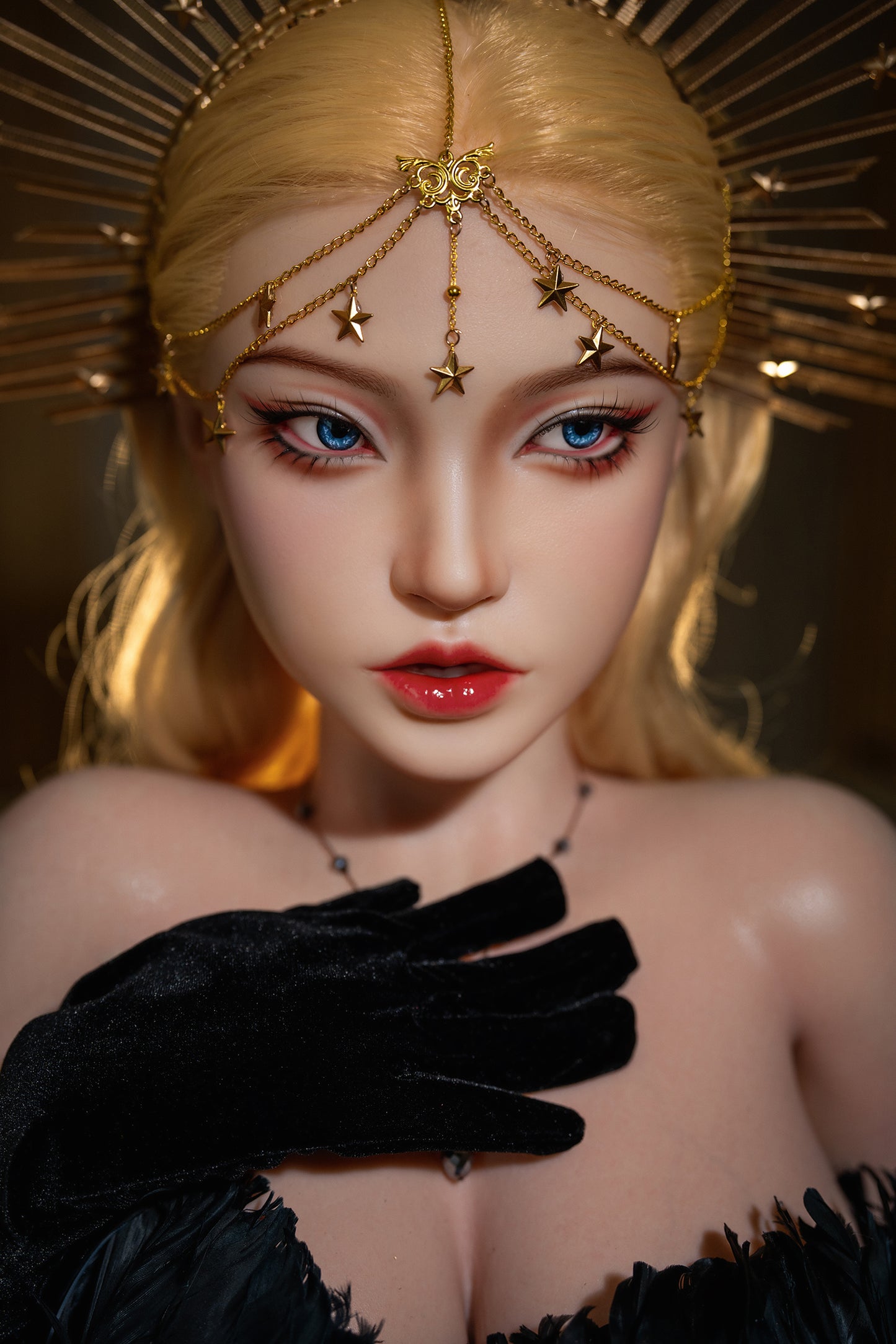 Nancy - 164cm/5'38" D cup Full Silicone Sex Doll(Movable Jaw) - SY Doll