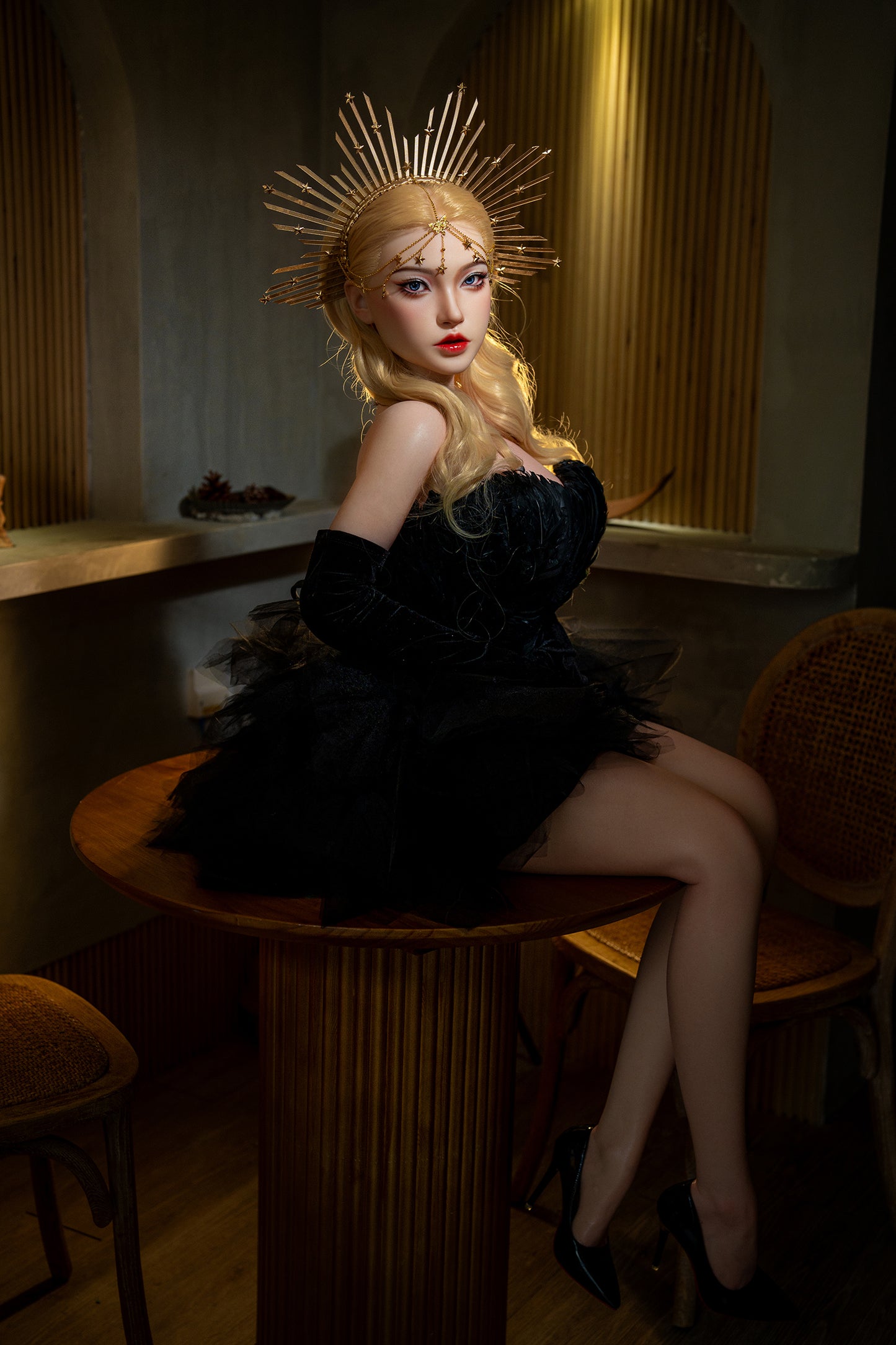 Nancy - 164cm/5'38" D cup Full Silicone Sex Doll(Movable Jaw) - SY Doll