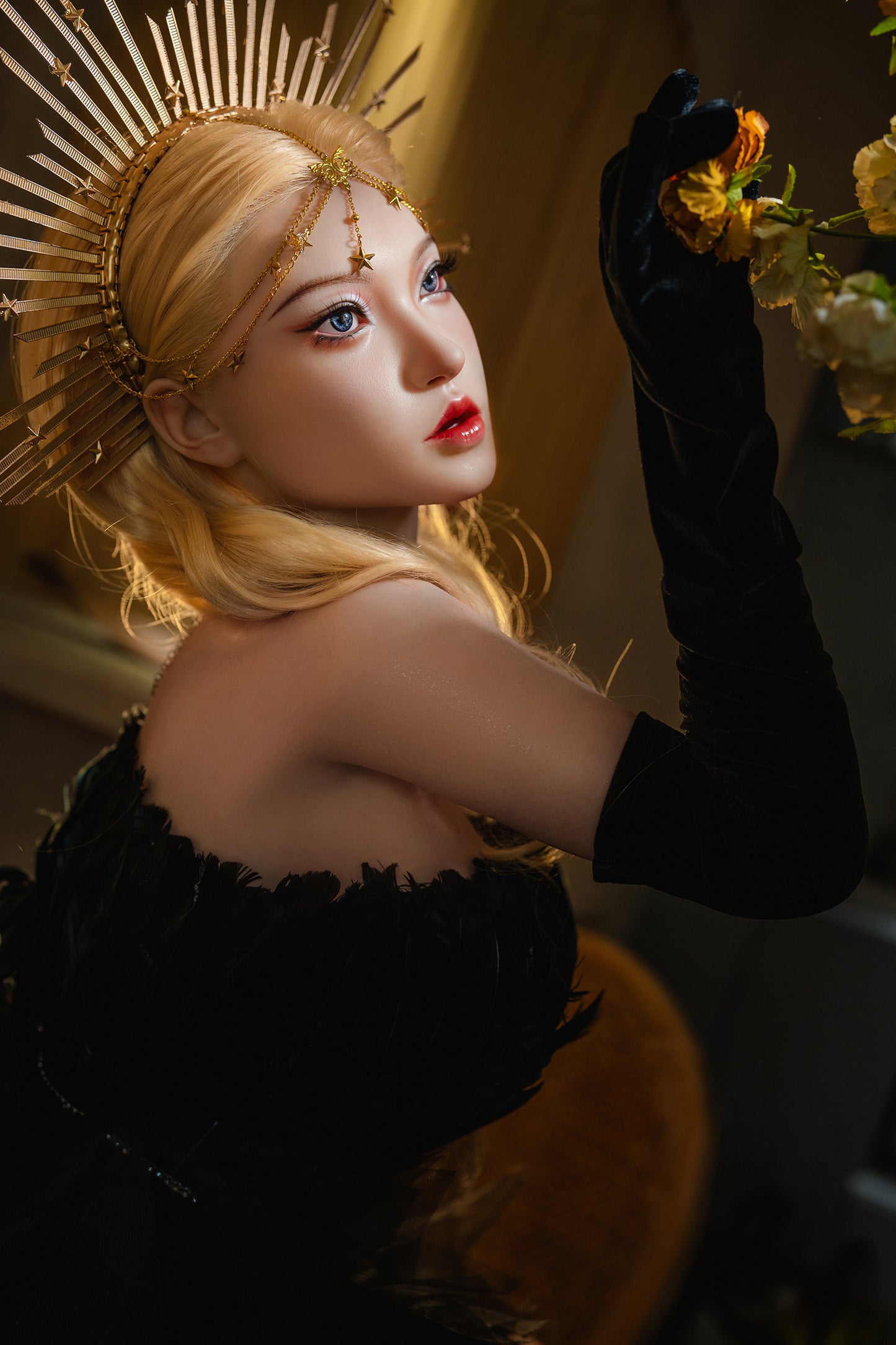 Nancy - 164cm/5'38" D cup Full Silicone Sex Doll(Movable Jaw) - SY Doll