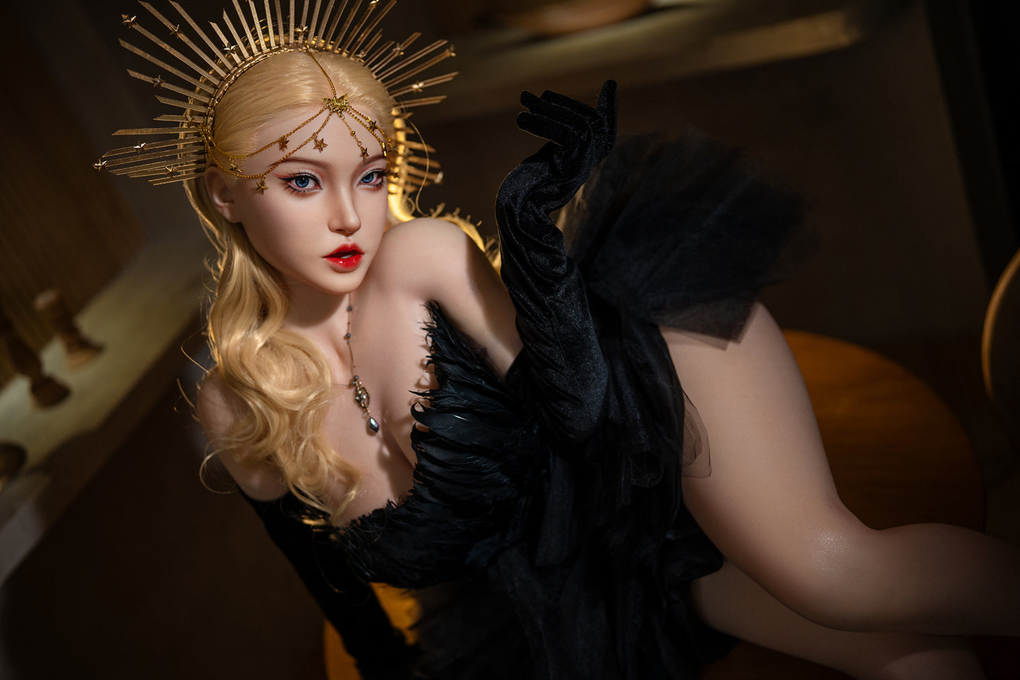 Nancy - 164cm/5'38" D cup Full Silicone Sex Doll(Movable Jaw) - SY Doll