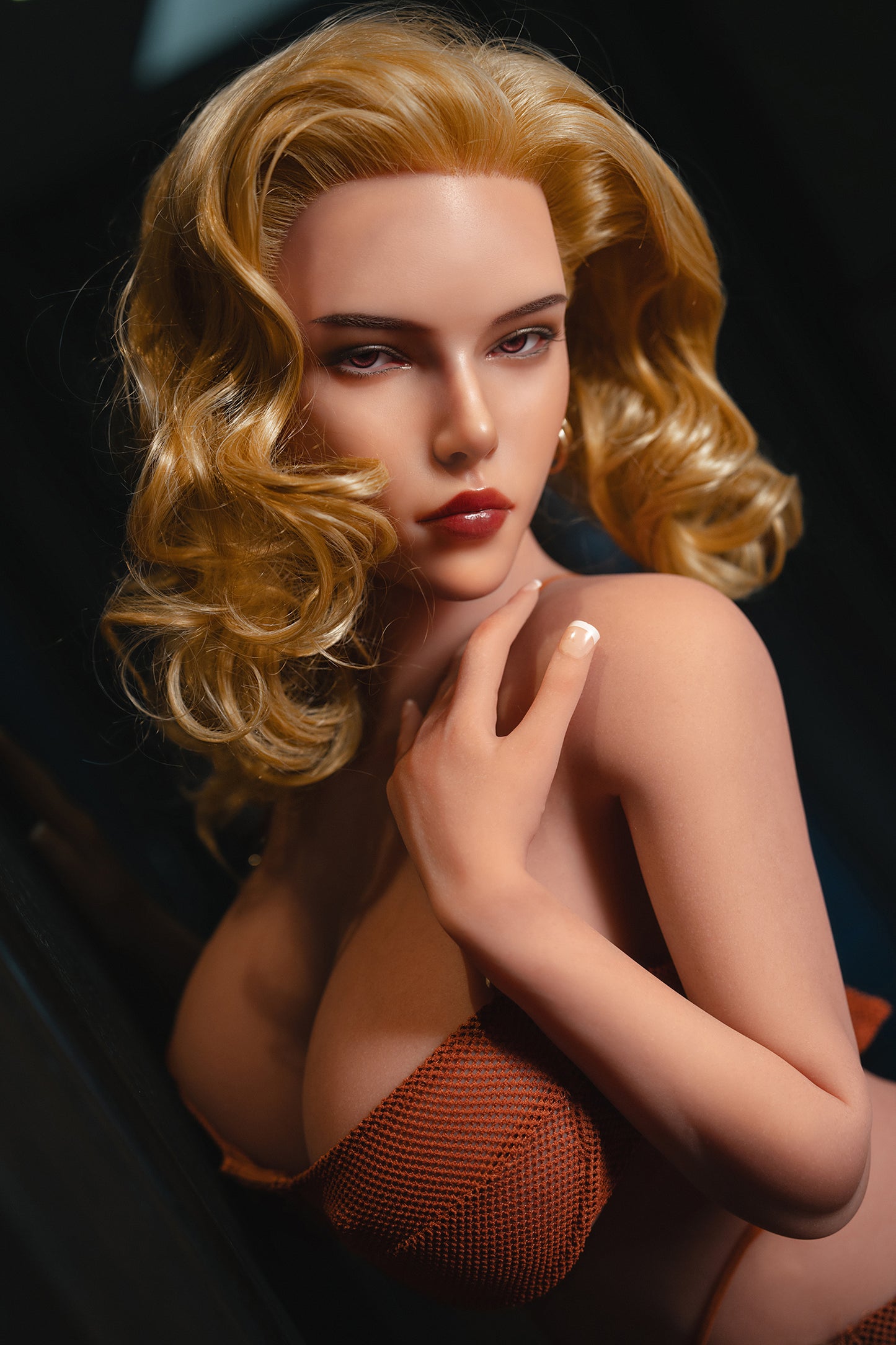 Coral- 162cm/5'31" F cup Silicone Head+TPE Body Sex Doll - SY Doll