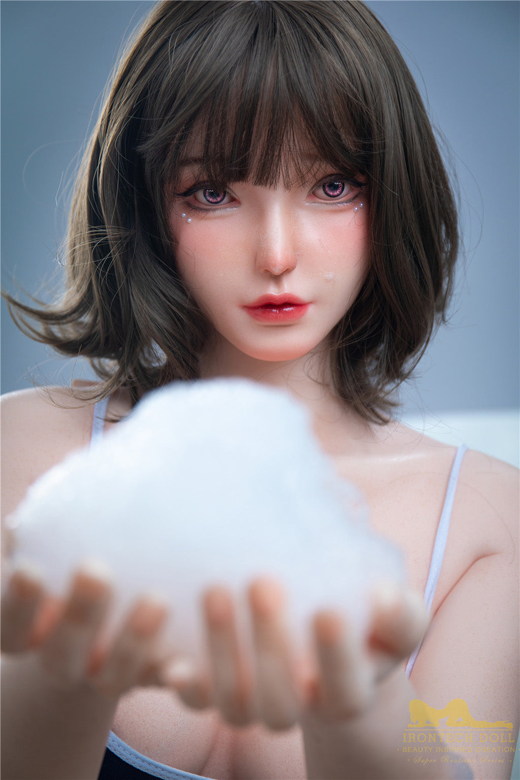芙蓉(Furong) -168cm(5'51")C-cup Full Silicone Chinese Bob Wet Jumpsuits Girl Sex Doll - Irontech Doll
