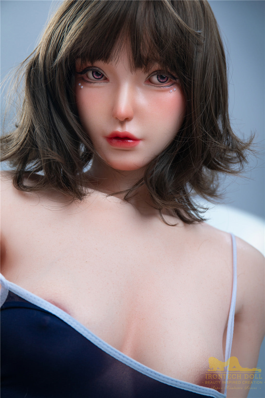 芙蓉(Furong) -168cm(5'51")C-cup Full Silicone Chinese Bob Wet Jumpsuits Girl Sex Doll - Irontech Doll