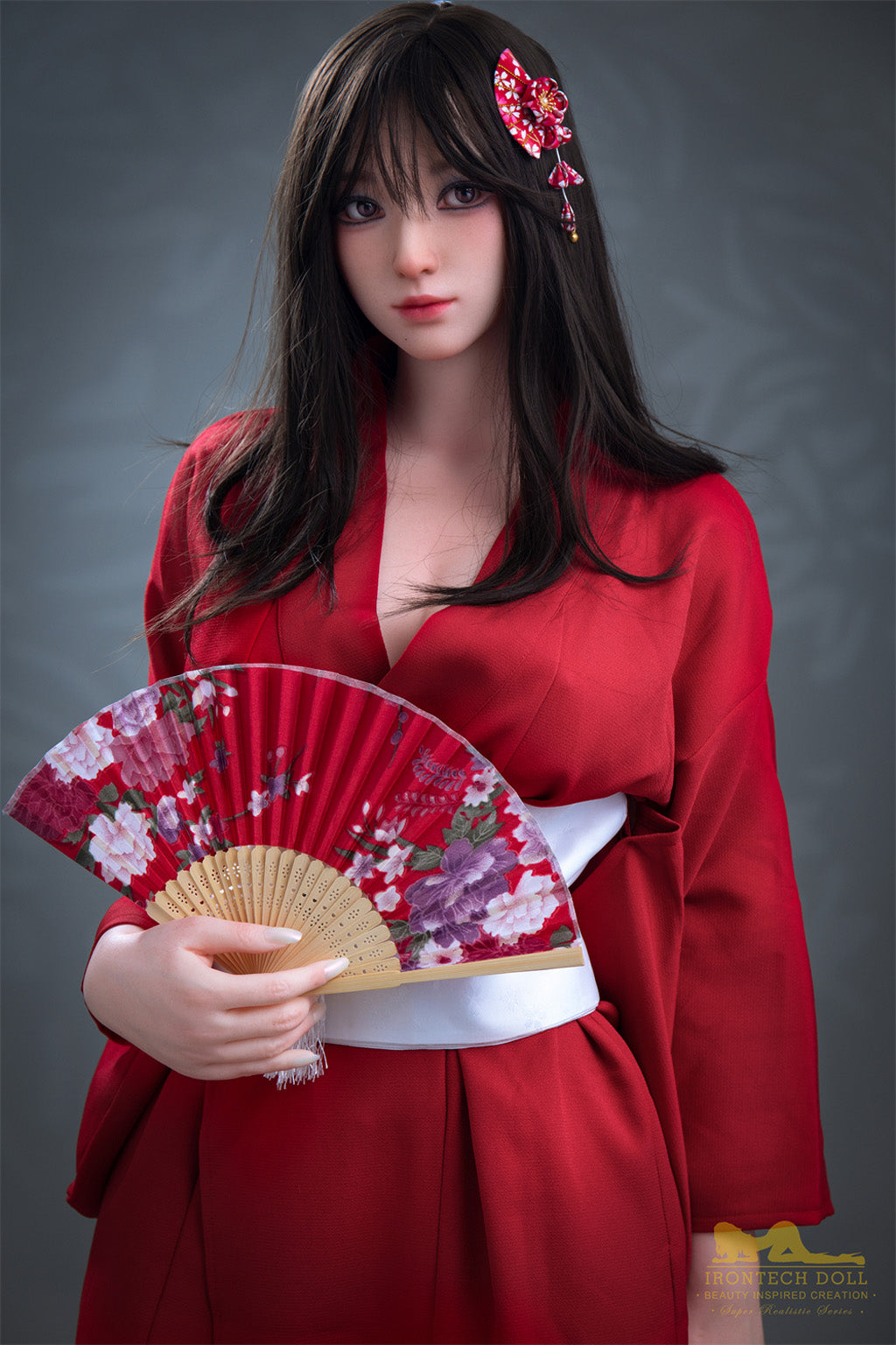 Abe Naomi-164cm(5'38")E-cup Full Silicone Japanese Martial Girl Sex Doll - Irontech Doll