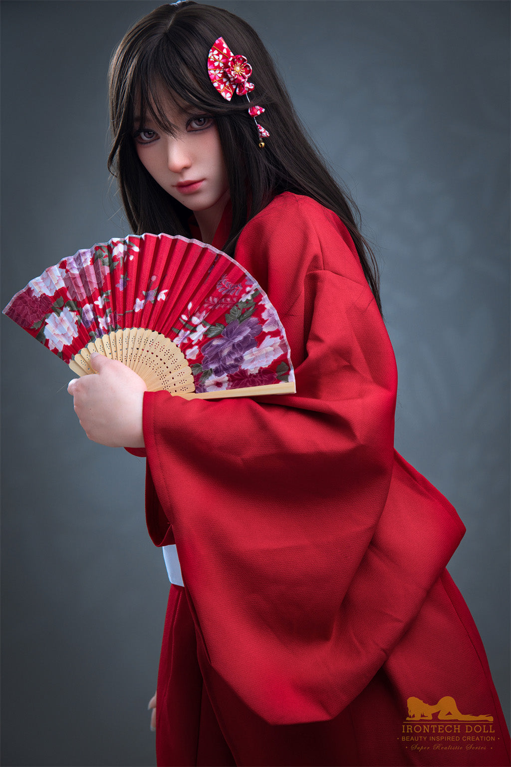 Abe Naomi-164cm(5'38")E-cup Full Silicone Japanese Martial Girl Sex Doll - Irontech Doll