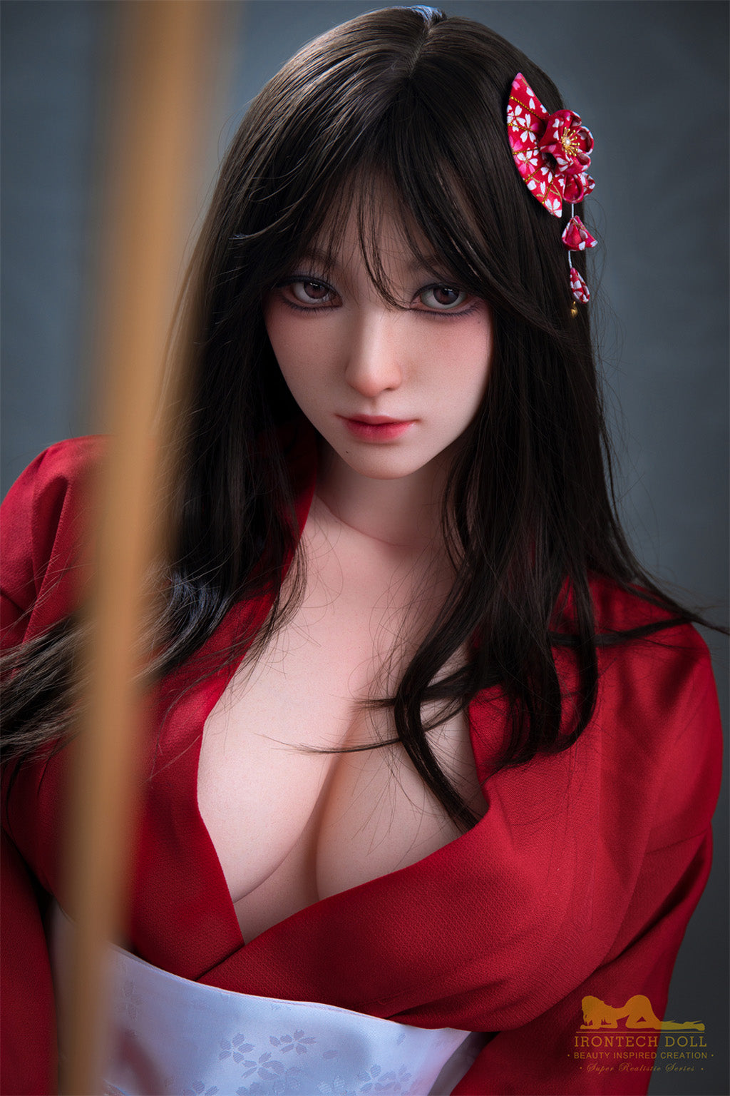 Abe Naomi-164cm(5'38")E-cup Full Silicone Japanese Martial Girl Sex Doll - Irontech Doll