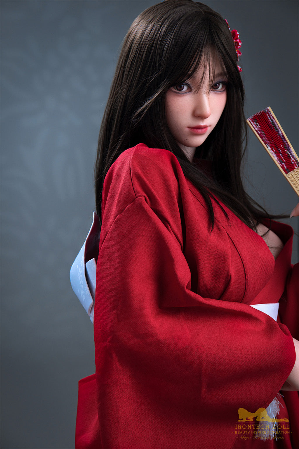 Abe Naomi-164cm(5'38")E-cup Full Silicone Japanese Martial Girl Sex Doll - Irontech Doll