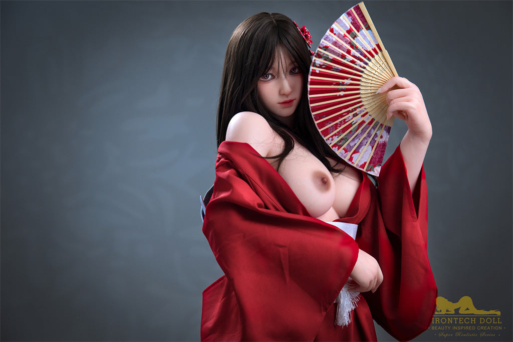 Abe Naomi-164cm(5'38")E-cup Full Silicone Japanese Martial Girl Sex Doll - Irontech Doll