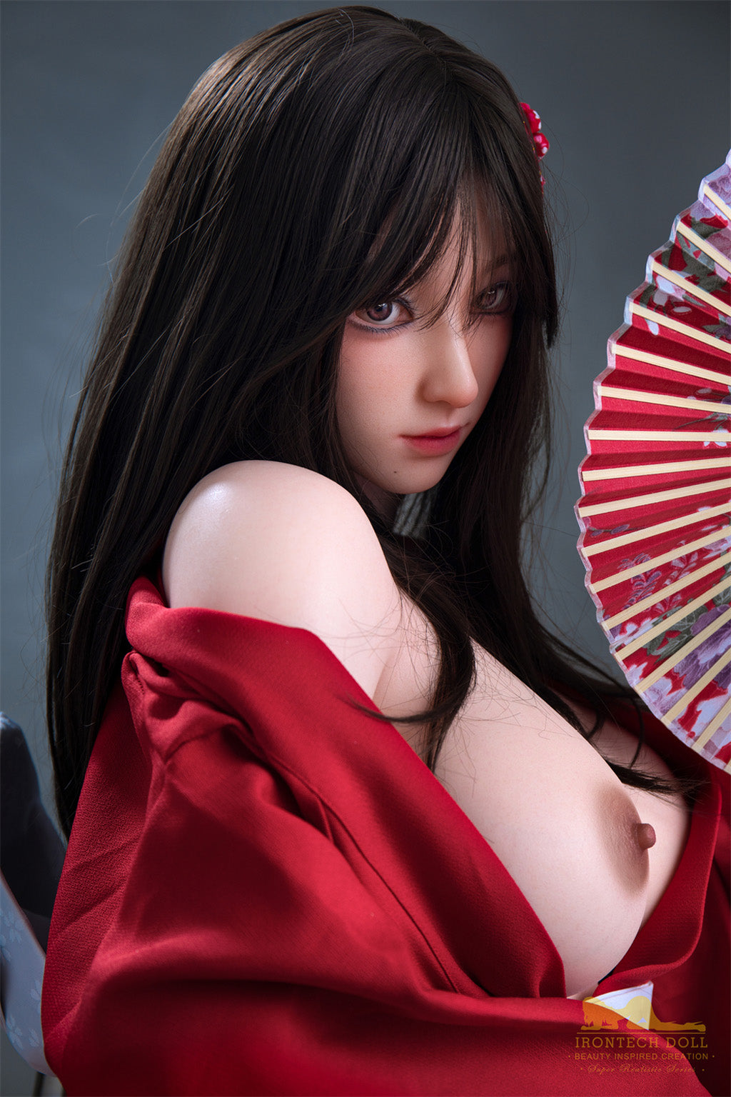 Abe Naomi-164cm(5'38")E-cup Full Silicone Japanese Martial Girl Sex Doll - Irontech Doll