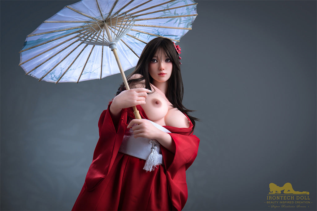 Abe Naomi-164cm(5'38")E-cup Full Silicone Japanese Martial Girl Sex Doll - Irontech Doll