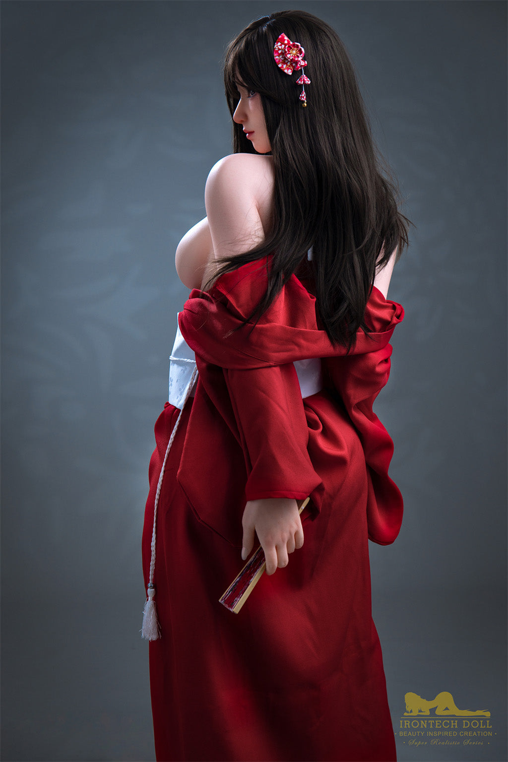 Abe Naomi-164cm(5'38")E-cup Full Silicone Japanese Martial Girl Sex Doll - Irontech Doll