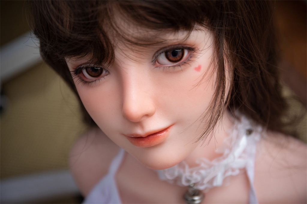 Aona(奥娜)-148cm(4'86") D-cup Anime Full Silicone Sex Doll Plus- Irontech Doll