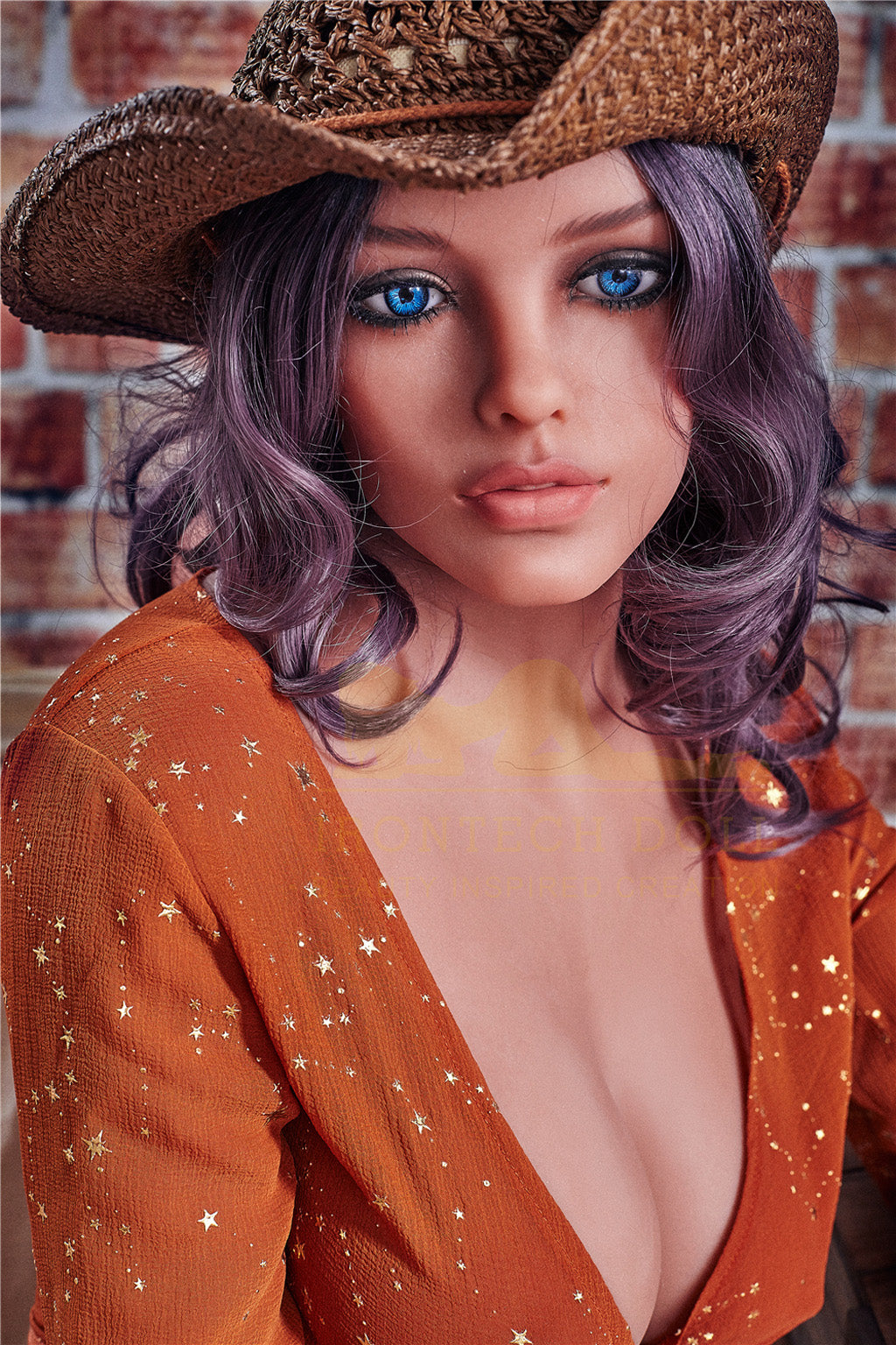 Doria-156cm(5'12") E-cup TPE Sex Doll Plump Mexico Cowgirl - Irontech Doll