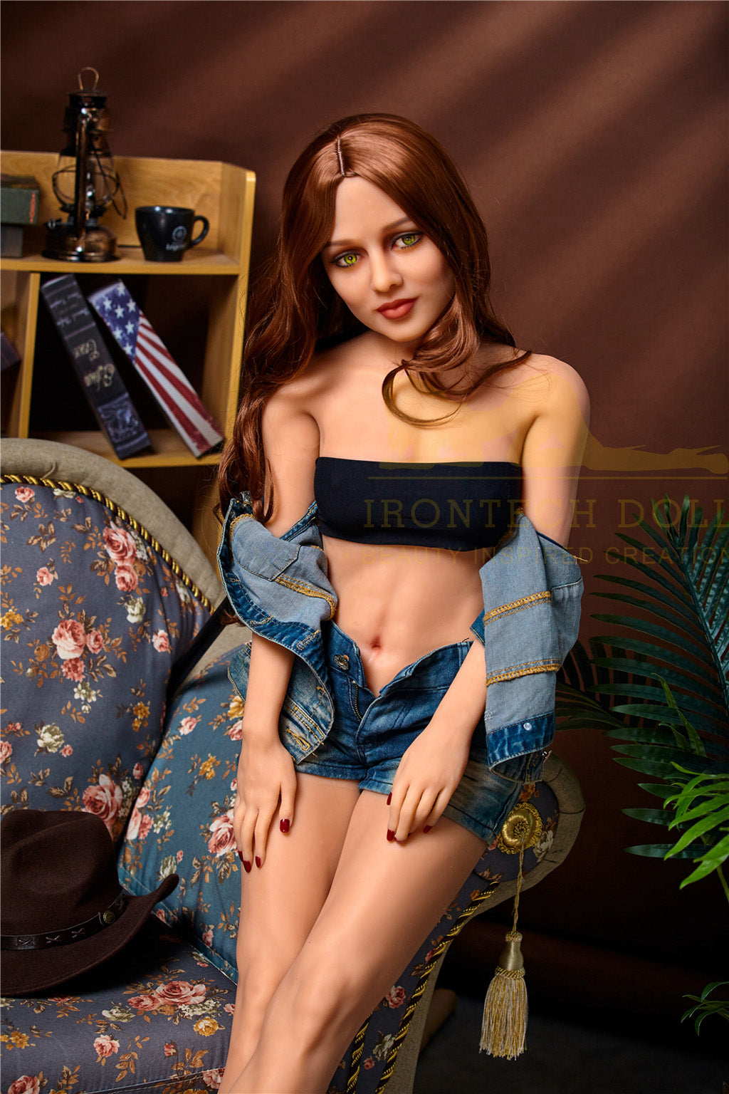 Mandy-150cm (4'92")C-cup TPE Sex Doll American Cool Cowgirl-Irontech Doll