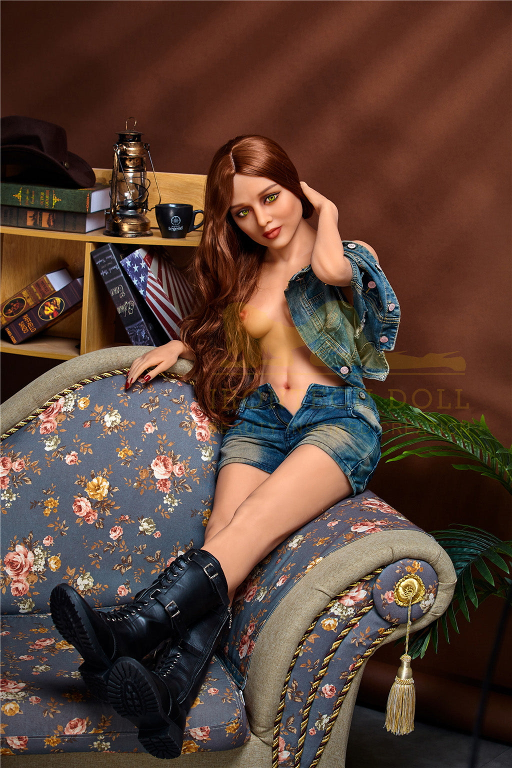 Mandy-150cm (4'92")C-cup TPE Sex Doll American Cool Cowgirl-Irontech Doll