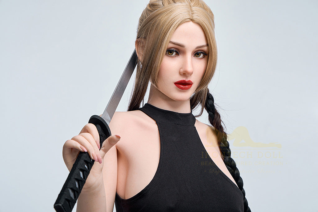 Zara-159cm(5'22") E-cup Full Silicone Swordswoman Sex Doll- Irontech Doll