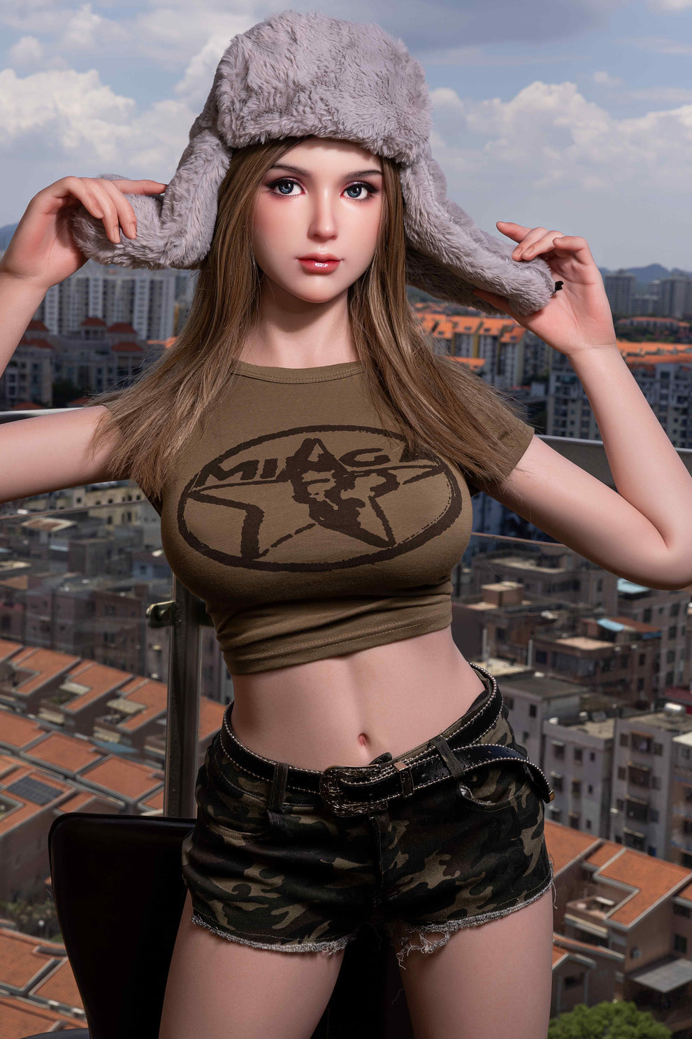 Cleo- Silicone Head Sex Doll-AiMi Doll