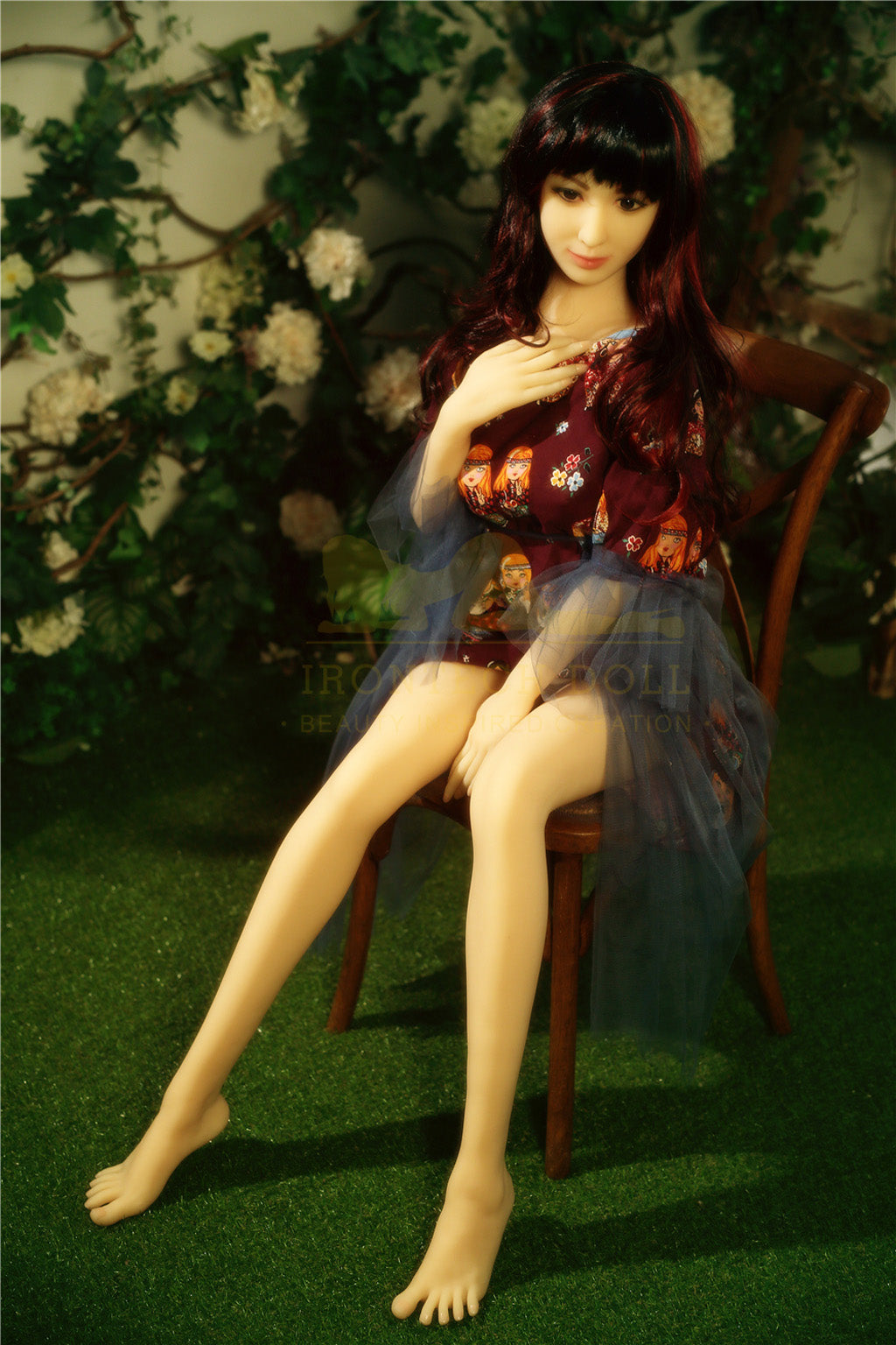 Sandra-155cm(5'09'')E-cup TPE Sex Doll Chinese Elegant&Demure Lady Irontech Doll
