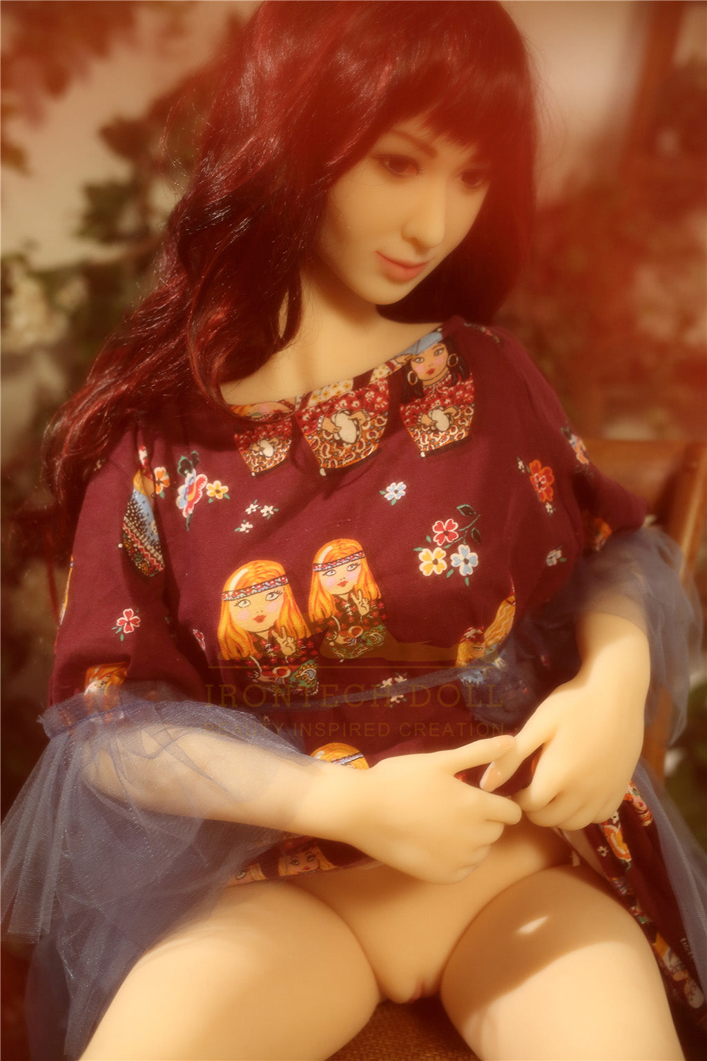 Sandra-155cm(5'09'')E-cup TPE Sex Doll Chinese Elegant&Demure Lady Irontech Doll