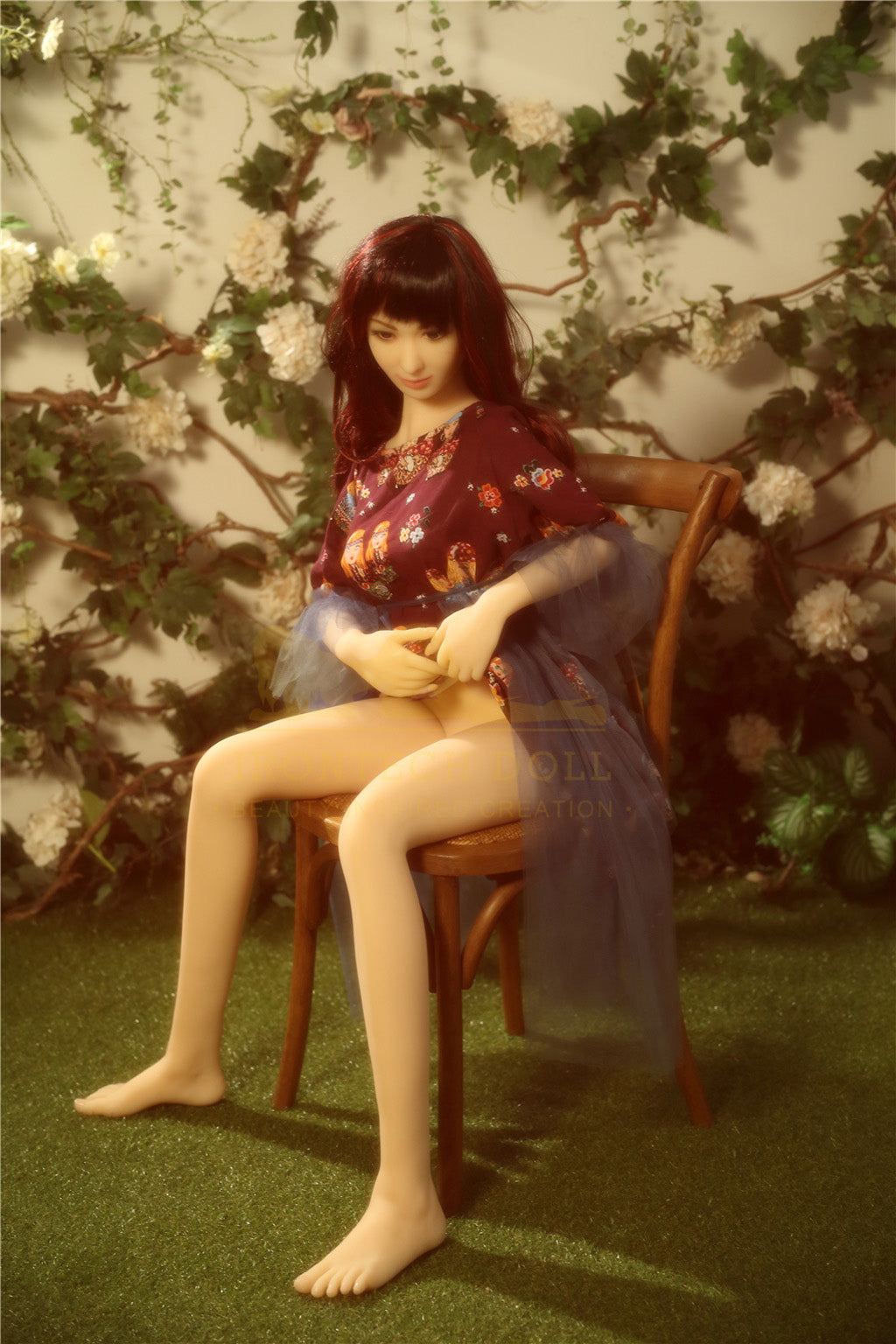 Sandra-155cm(5'09'')E-cup TPE Sex Doll Chinese Elegant&Demure Lady Irontech Doll