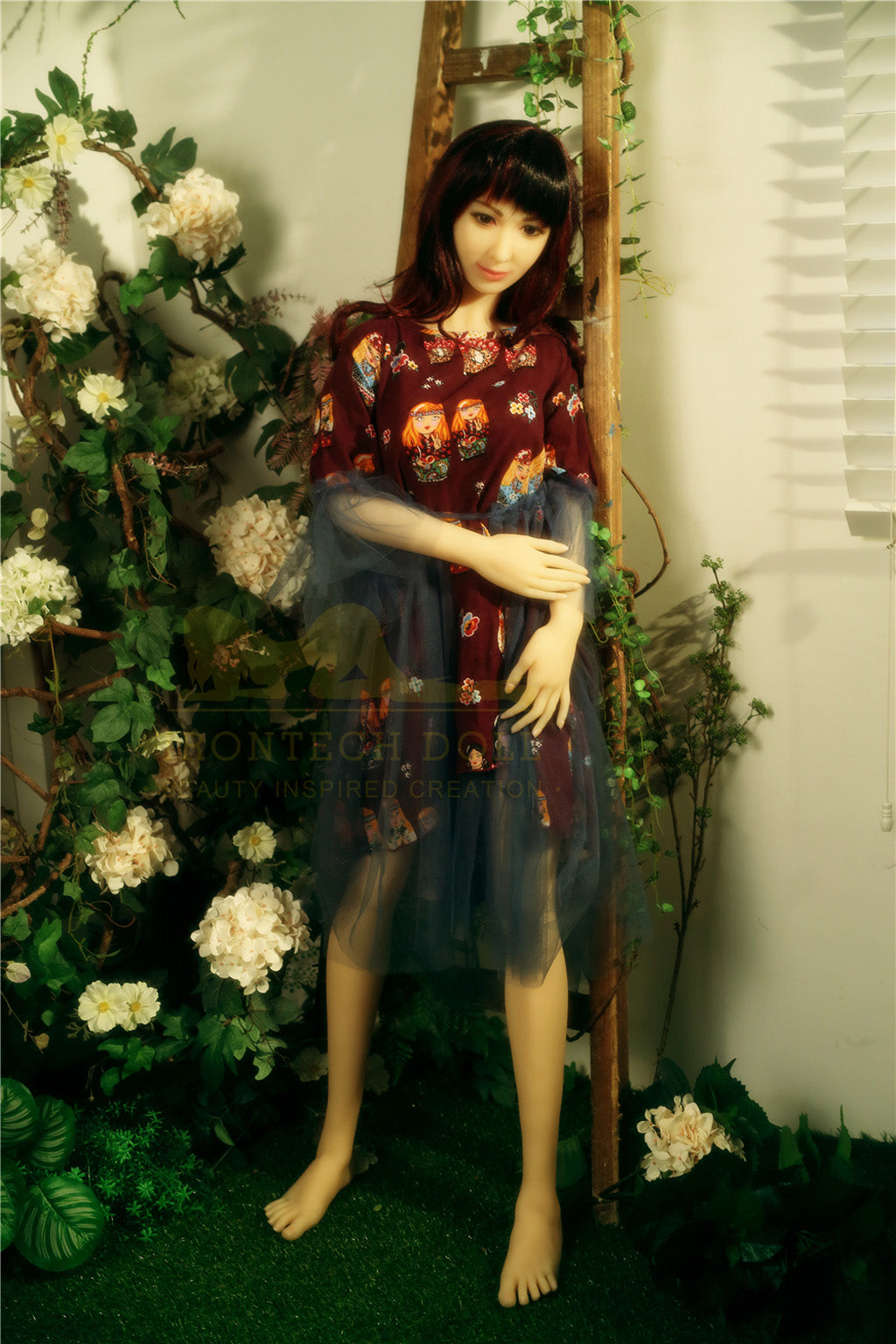 Sandra-155cm(5'09'')E-cup TPE Sex Doll Chinese Elegant&Demure Lady Irontech Doll