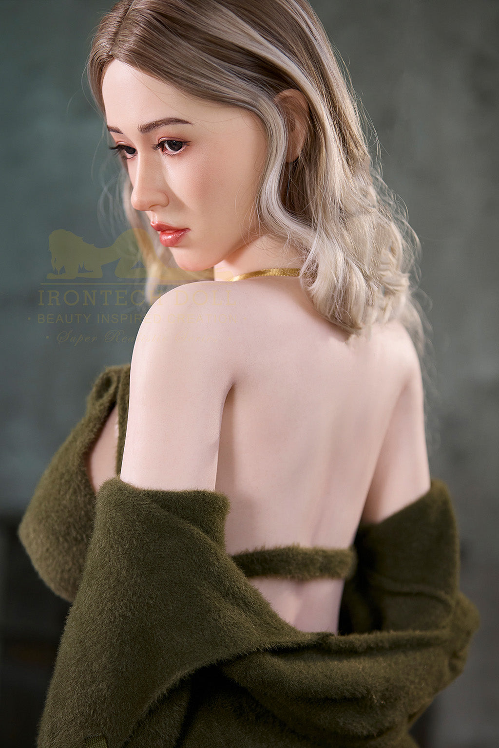 Brenda-159cm(5'22")E-cup Full Silicone Intellectual Blonde Sex Doll- Irontech Doll