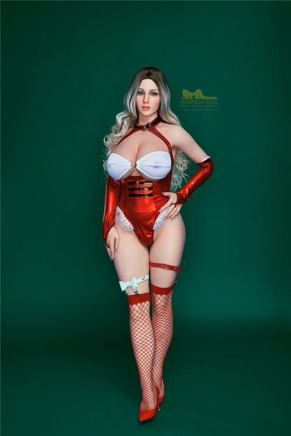 Cinderella-160cm(5'25")H-cup Full Silicone Mega Breast Magic Christmas Sex Doll- Irontech Doll