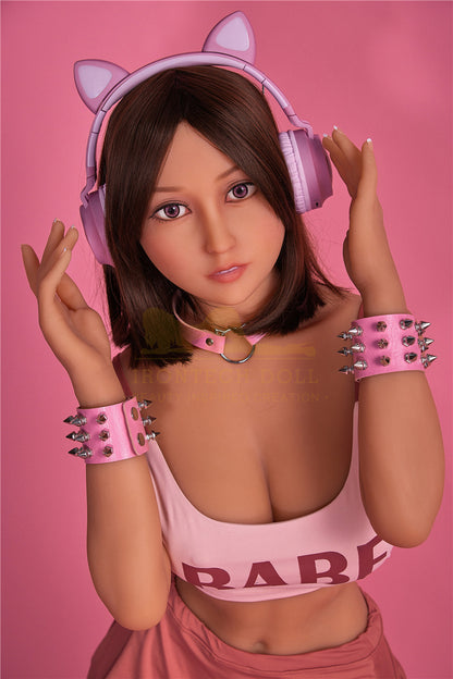 Miyin1 -153cm (5'02'')E-cup TPE Sex Doll Pink Lovely Headset Girl-Irontech Doll