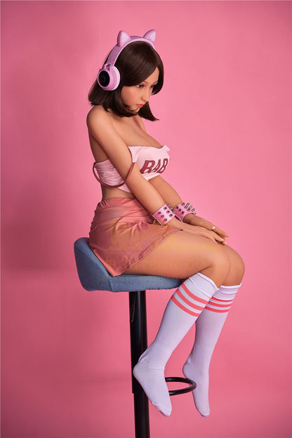 Miyin1 -153cm (5'02'')E-cup TPE Sex Doll Pink Lovely Headset Girl-Irontech Doll