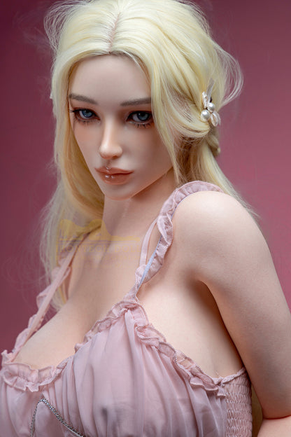 Bailey-158BA(5'18")  G-cup Full Silicone Blonde Mega Breasts Sex Doll- Irontech Doll