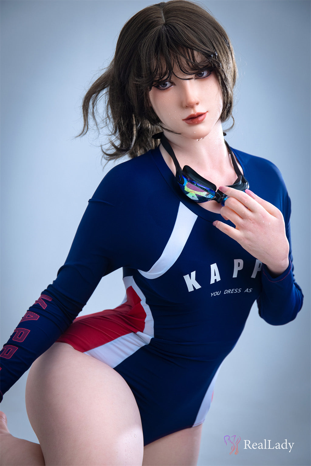 Jennifer-170cm(5'58'') D-Cup Full Silicone Australian Buxom Athletic Swimming Sex Doll -Real Lady Doll