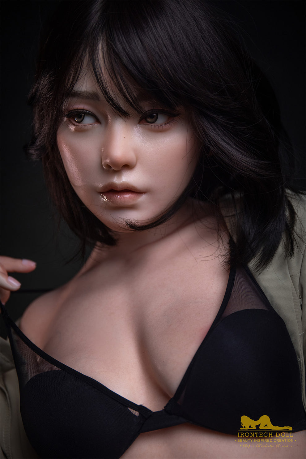 Hayley-163cm(5'35")B-cup Full Silicone Chinese Bob Cute Curved Butt Sex Doll - Irontech Doll