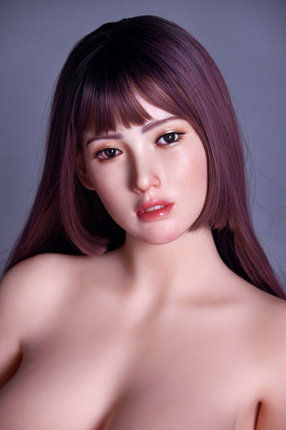 Adela-162cm(5'35'')F-cup Silicone Head TPE Body - Irontech Doll