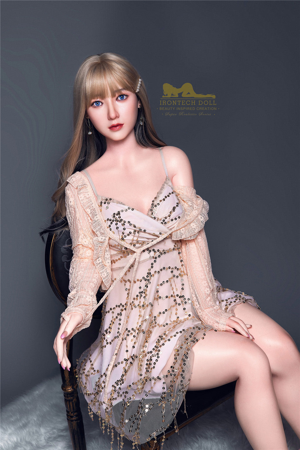 Candy -152cm(4'99")  A-cup Full Silicone Sex Doll Japanese Cute Girl - Irontech Doll