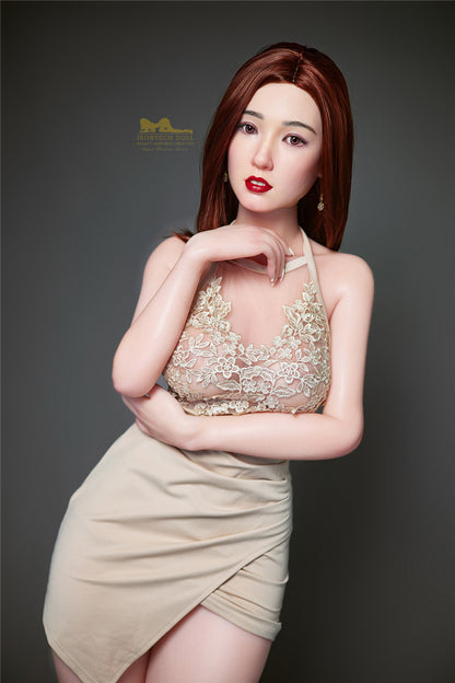 Betty-153cm(5'02")  E-cup Full Silicone Sex Doll Asian Lace Skirt- Irontech Doll