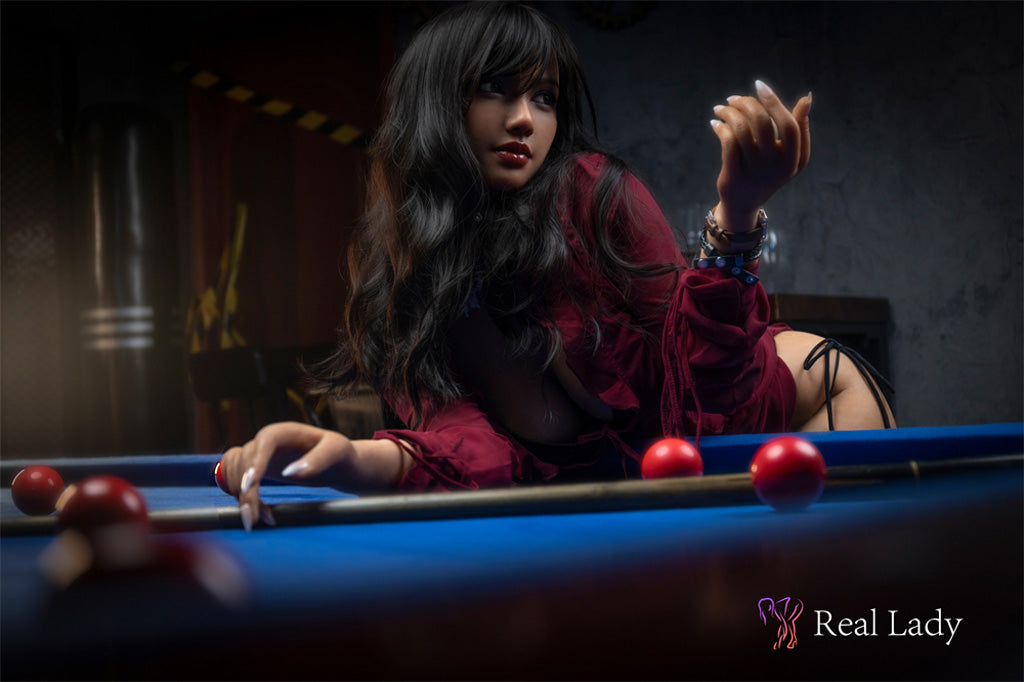 Nancy-170cm(5'58'') D-Cup Full Silicone Spanish Seductive Snooker Sex Doll -Real Lady Doll