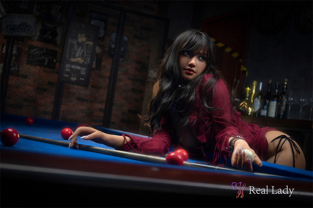 Nancy-170cm(5'58'') D-Cup Full Silicone Spanish Seductive Snooker Sex Doll -Real Lady Doll