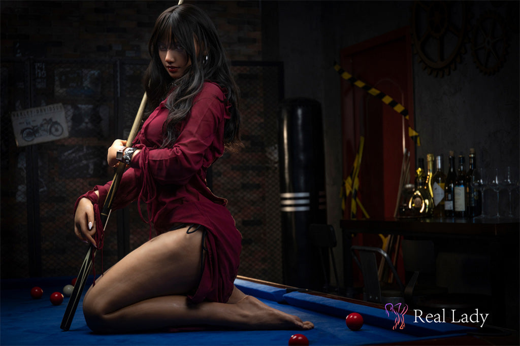Nancy-170cm(5'58'') D-Cup Full Silicone Spanish Seductive Snooker Sex Doll -Real Lady Doll