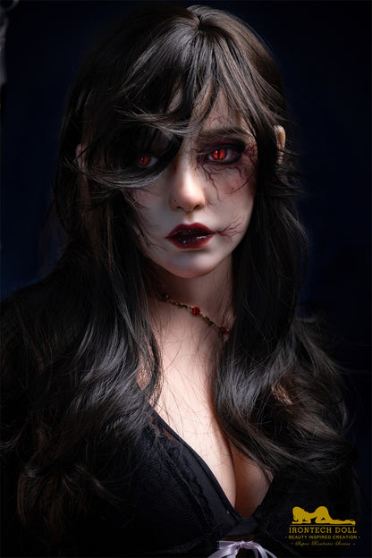 Brianna-167cm(5'48")D-cup Full Silicone  Halloween Vampire Sex Doll - Irontech Doll