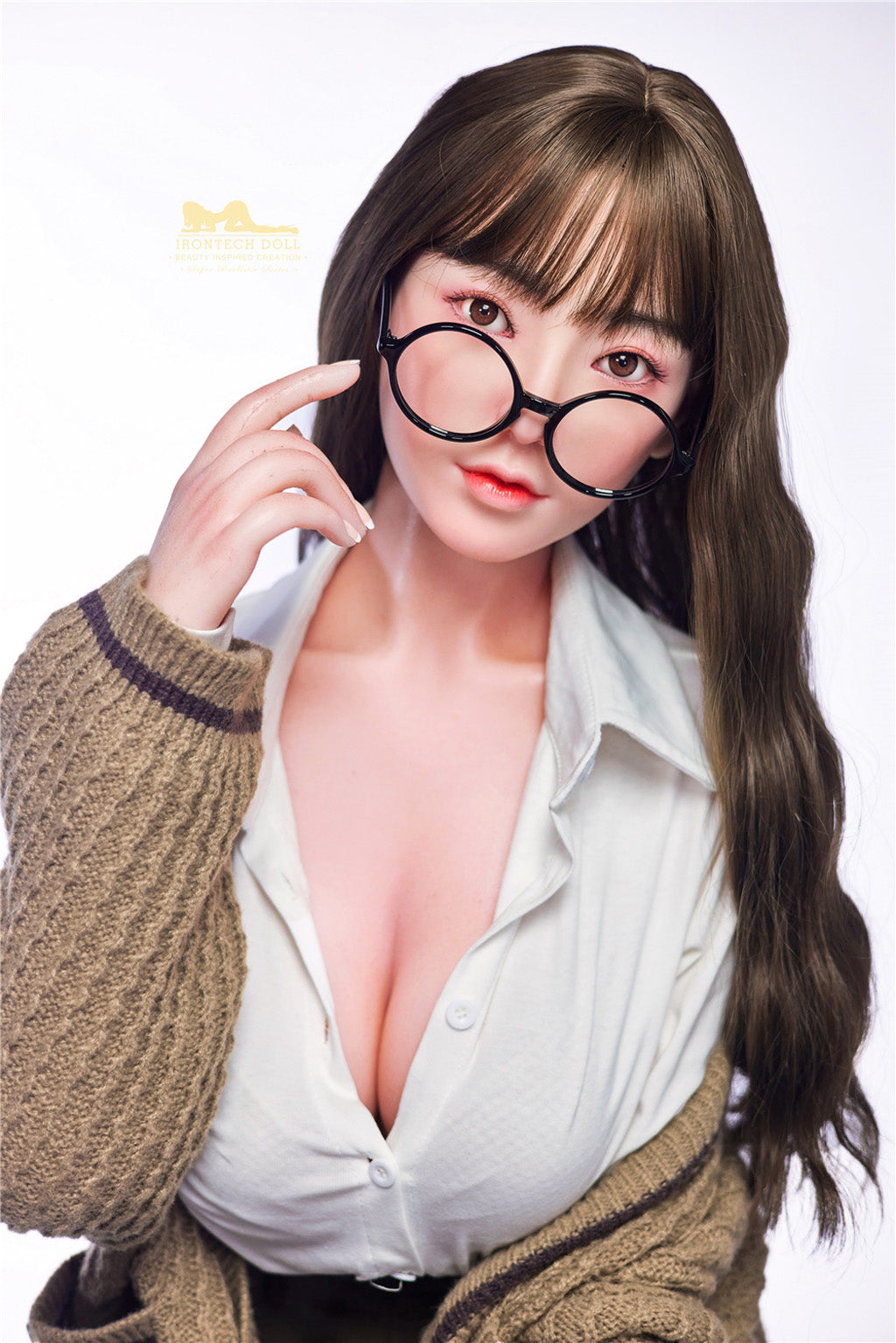 Miku-153cm(5'02")  E-cup Full Silicone Sex Doll  Intellectual Beauty - Irontech Doll