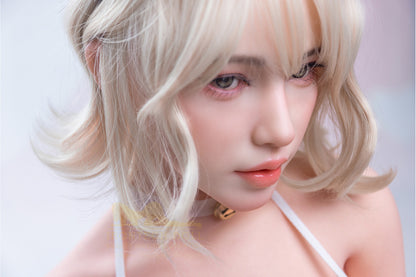 Viola -167cm(5'48")D-cup Full Silicone Lovely&Innocent Valentine Angle Sex Doll - Irontech Doll