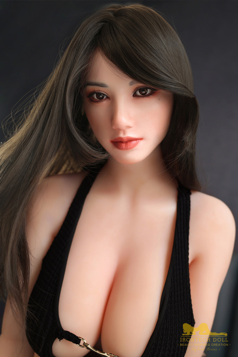 Elaine-161cm(5'28'')E-cup Silicone Head TPE Body Sex Doll - Irontech Doll